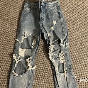 Princess polly ripped jeans